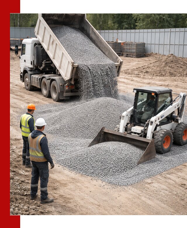 Доставка и продажа гранитного щебня фракции 0-5 в Твери