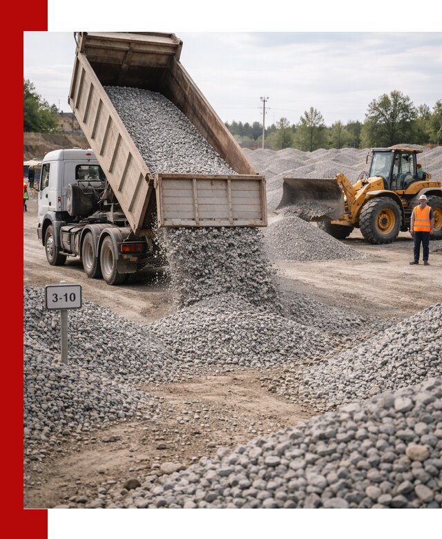 Гранитный щебень фракции 3–10: доставка и продажа в Твери