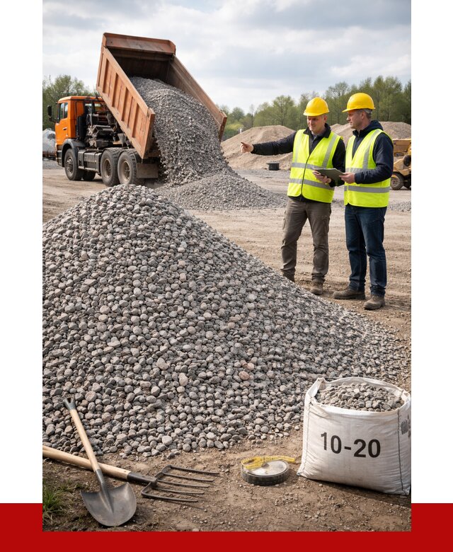 Гранитный щебень фракция 10-20 в Твери от 4565 руб.|ПРОНЕРУДТвр