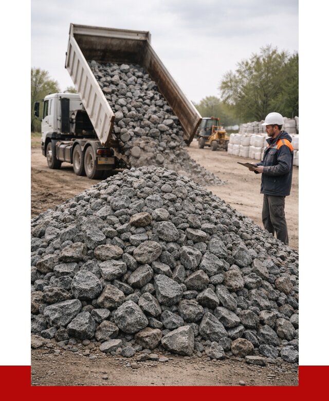 Гранитный щебень фракция 100-200 в Твери от 4565 р. ПРОНЕРУДТвр