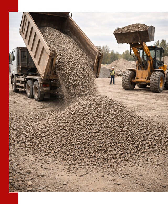 Гравийный щебень фракция 3–10 с доставкой в Твери