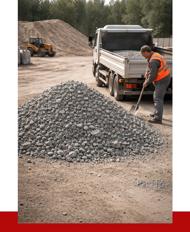 Гравийный щебень фракция 5-10 в Твери от 2391 р. | ПРОНЕРУДТвр