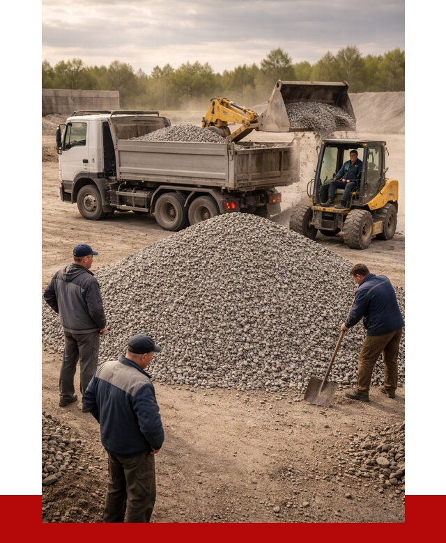 Гравийный щебень фракция 5-20 в Твери от 2609 р. ПРОНЕРУДТвр