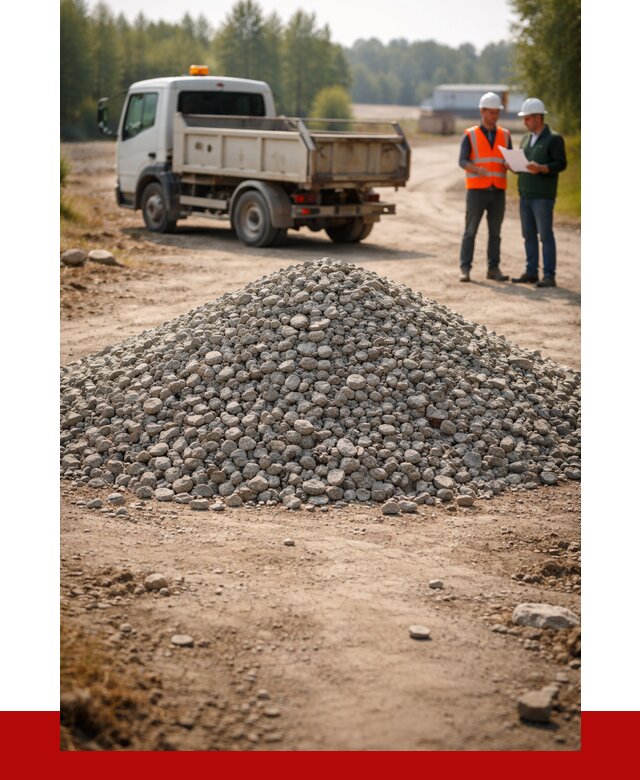 Гравийный щебень фракция 20-40 в Твери от 1304 р. | ПРОНЕРУДТвр
