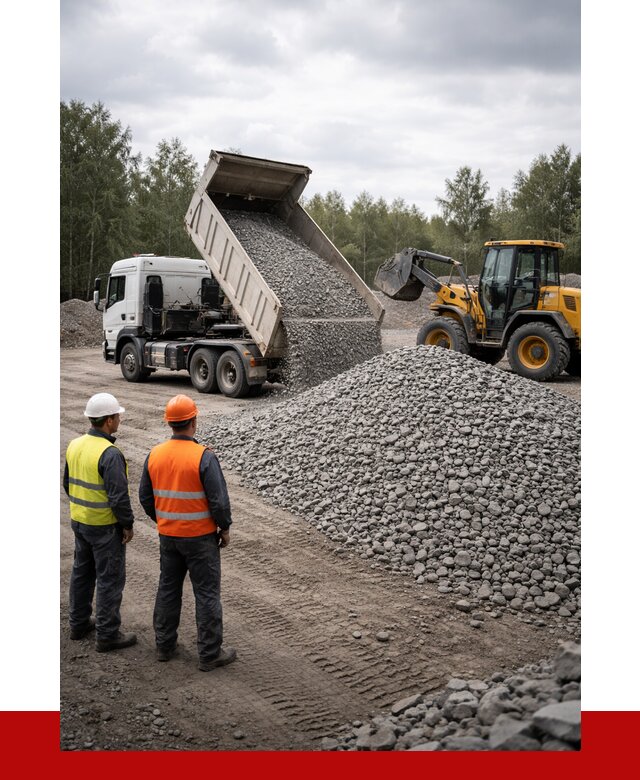 Гравийный щебень фракция 40-70 в Твери от 10327р | ПРОНЕРУДТвр