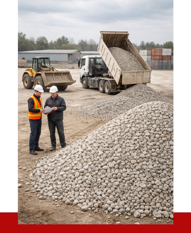 Известняковый щебень в Твери от 1522 р. доставка | ПРОНЕРУДТвр