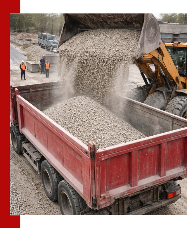 Купить известняковый щебень фракции 0-5 с доставкой в Твери