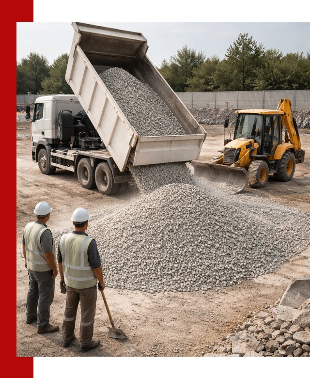 Купить известняковый щебень фракции 5–10 мм с доставкой в Твери