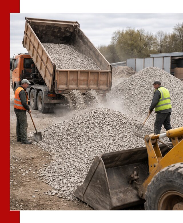 Доломитовый щебень фракции 5-20 с доставкой в Твери