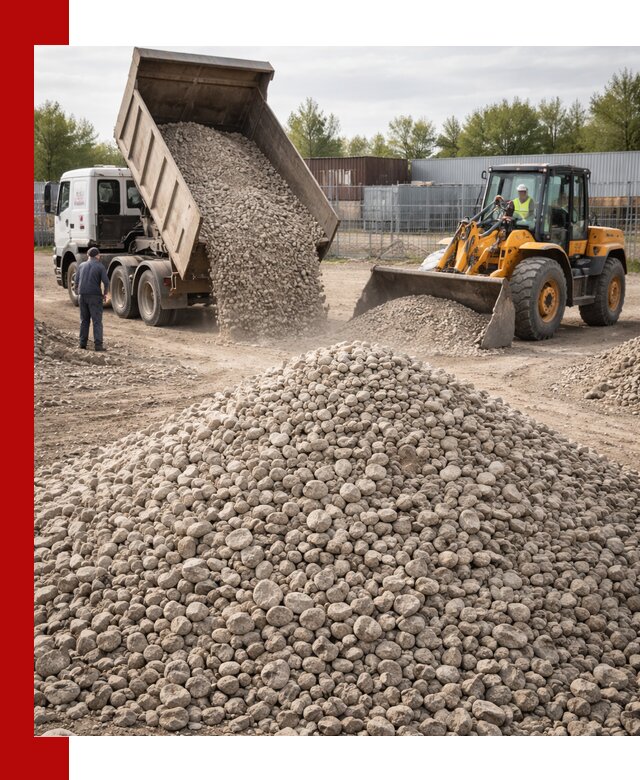 Доломитовый щебень фракции 20–41 с доставкой в Твери