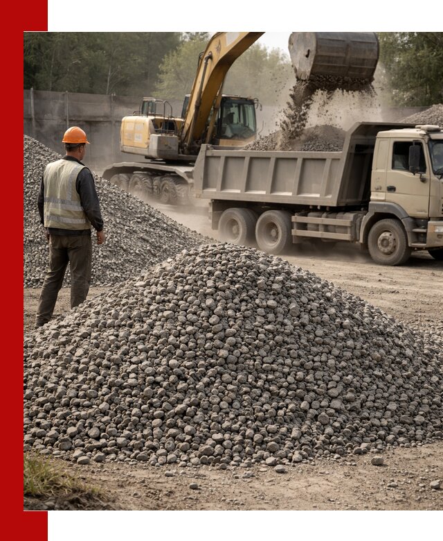 Шлаковый щебень фракция 5-20 с доставкой в Твери