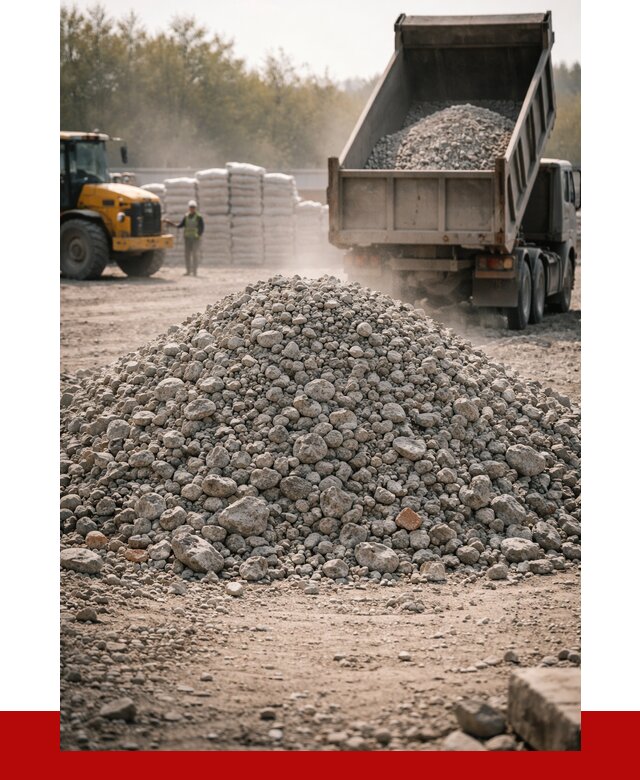 Вторичный щебень фракция 70-150 в Твери от 1522 р. | ПРОНЕРУДТвр