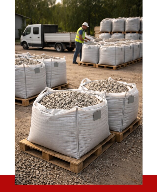 Щебень в мешках с доставкой в Твери от 4565 р. | ПРОНЕРУДТвр