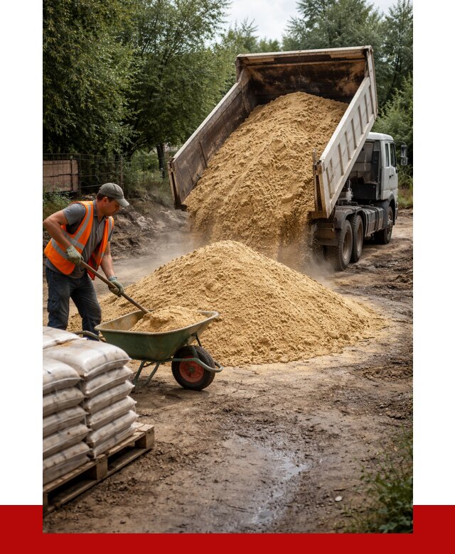 Купить песок с доставкой в Твери от 1957 р. | ПРОНЕРУДТвр