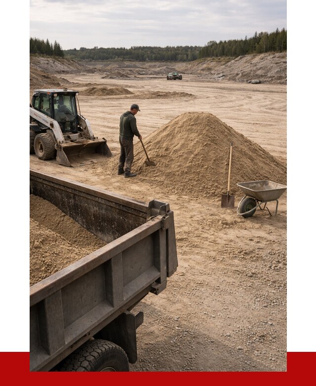 Карьерный песок среднезернистый в Твери, от 2391 р. ПРОНЕРУДТвр