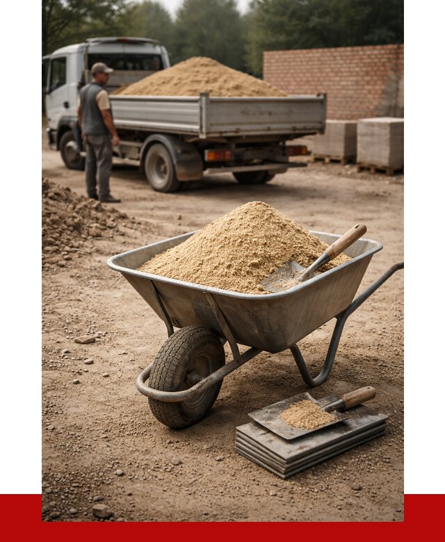 Песок для кладки в Твери с доставкой от 2391 р. | ПРОНЕРУДТвр