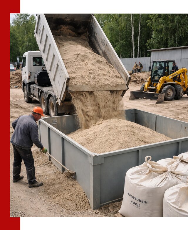 Кварцевый песок для фильтра в Твери — доставка и качество