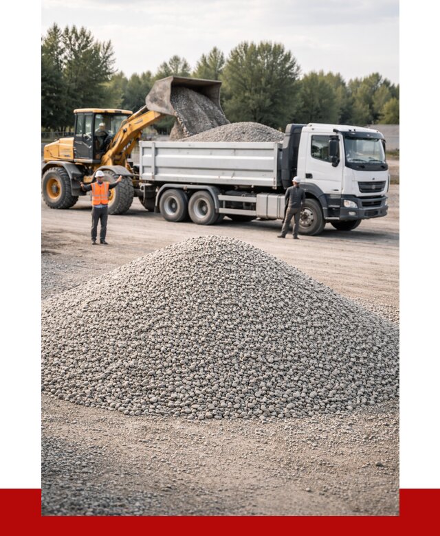 Купить мытый гравий в Твери от 3805 р, доставка ПРОНЕРУДТвр