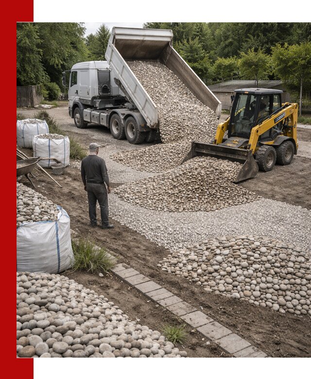 Доставка морской гальки оптом и в розницу в Твери