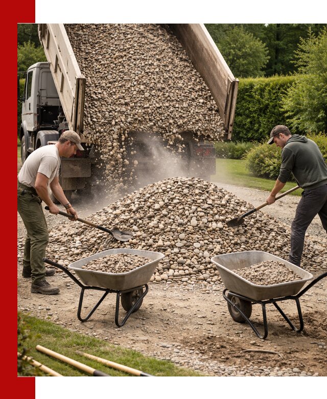 Доставка и продажа декоративной гальки в Твери