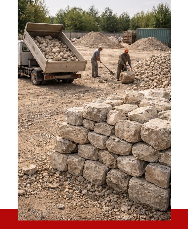 Бутовый камень известняковый в Твери от 4565 р. | ПРОНЕРУДТвр