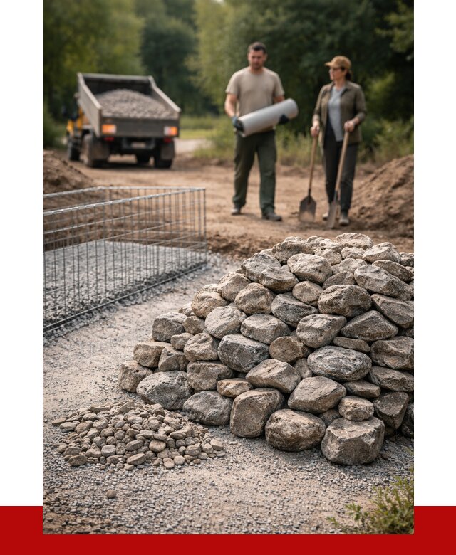 Камень для габионов фракция 100-200 в Твери от 5218 р. | ПРОНЕРУДТвр