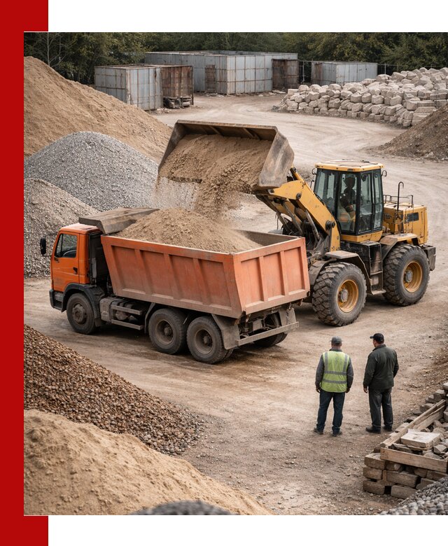 Доставка сыпучих смесей и смесей для стройки в Твери