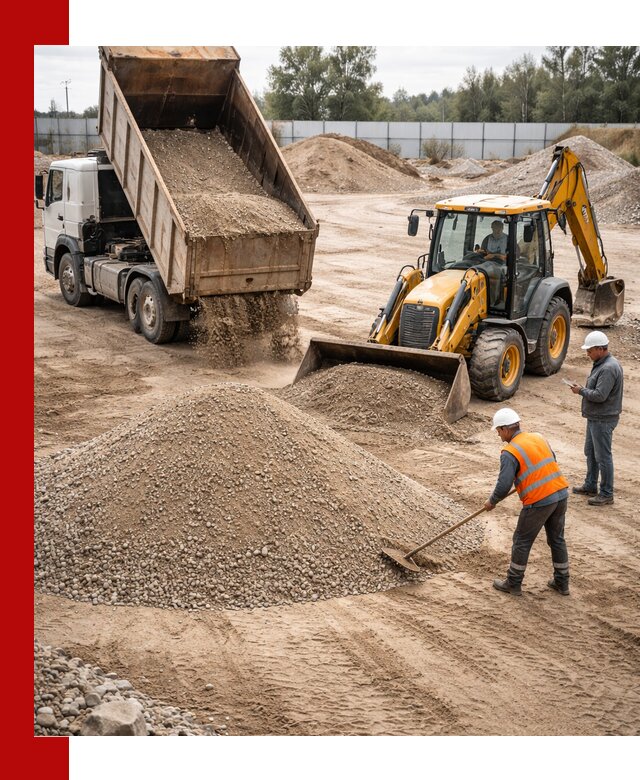 Поставка и доставка ПГС С4 в мешках и самосвалах в Твери