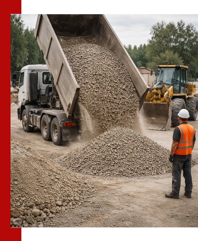 Доставка щпс в Твери — щебеночно-песчаная смесь под заборы и дорожки