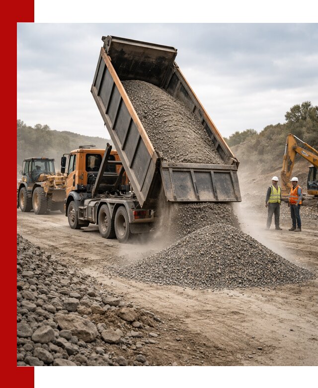 Щебёночно-песчаная смесь ЩПС С1 с доставкой в Твери