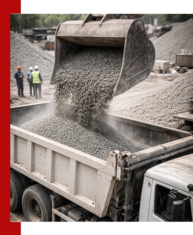 Отсев и крошка для строительства и дорожных работ в Твери