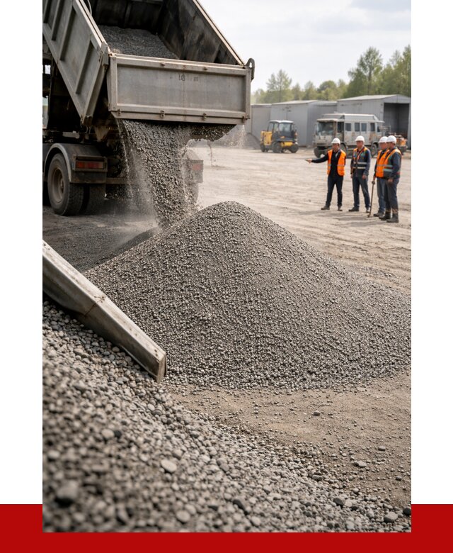Гравийный отсев 0-5 в Твери от 1304 р. с доставкой | ПРОНЕРУДТвр