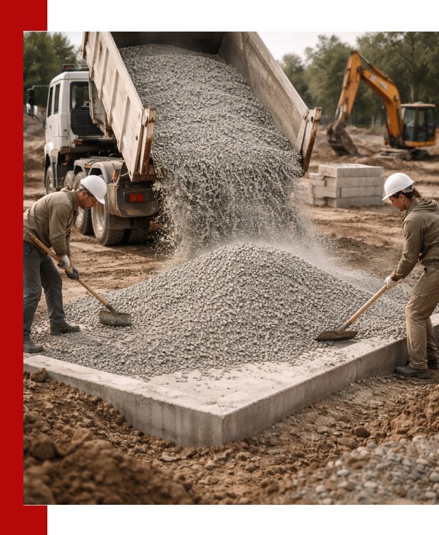 Доставка и продажа отсева для бетона в Твери