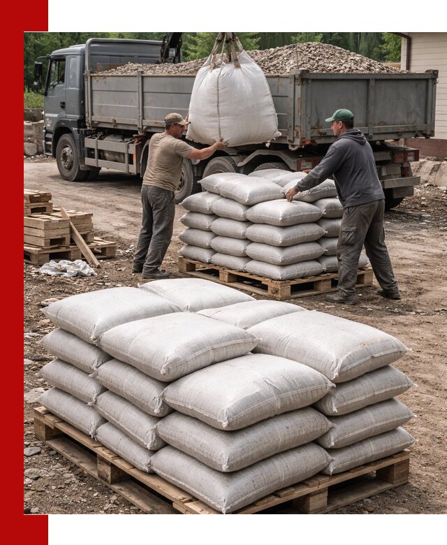 Керамзит в мешках с доставкой в Твери от компании-поставщика