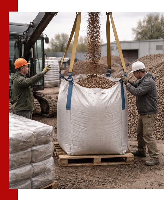 Керамзит в биг-бегах с доставкой в Твери