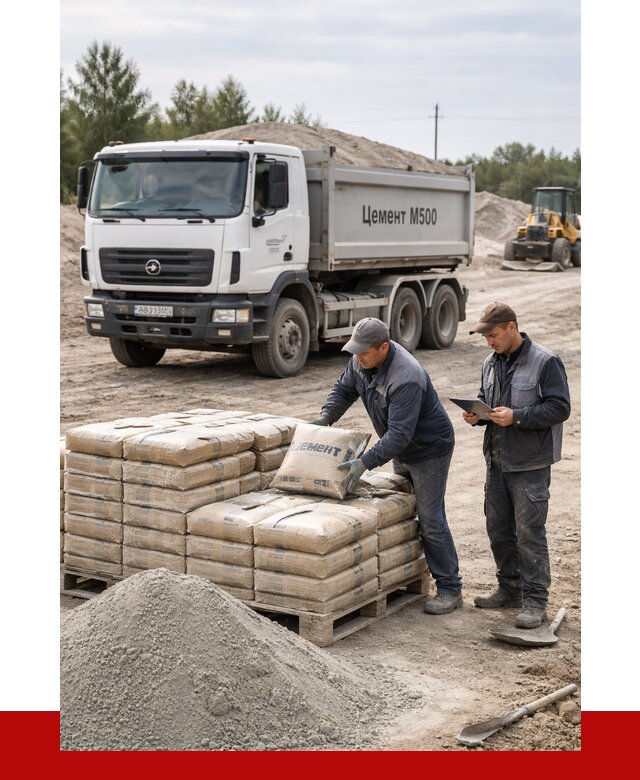 Купить цемент м500 с доставкой в Твери от 5652 р. | ПРОНЕРУДТвр