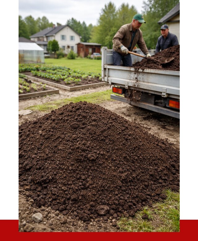 Плодородный грунт в Твери с доставкой от 4565 р. | ПРОНЕРУДТвр