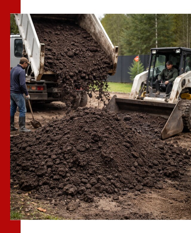Плодородный грунт с доставкой в Твери для садов и огородов