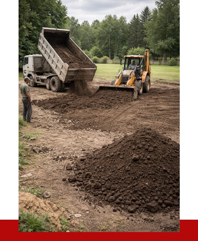 Грунт для выравнивания участка в Твери от 1304 р. | ПРОНЕРУДТвр