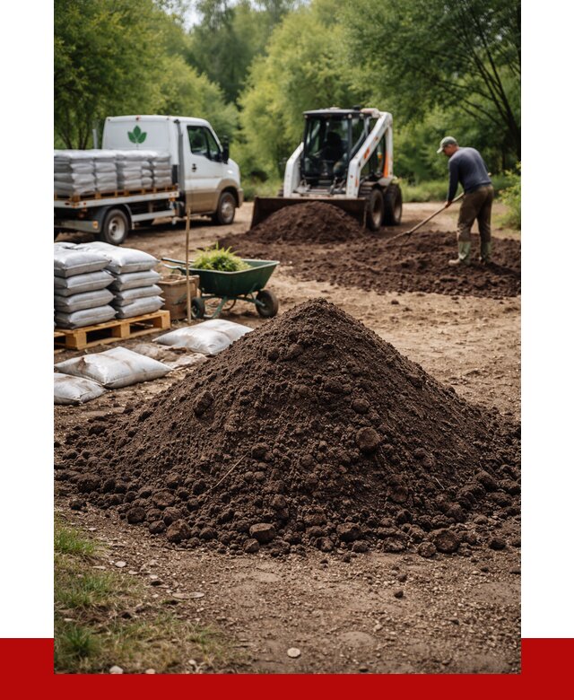 Грунт для озеленения с доставкой в Твери от 1957 р. | ПРОНЕРУДТвр