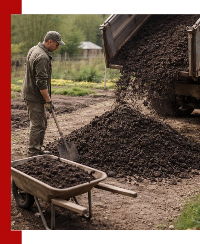 Доставка качественной земли для огорода в Твери