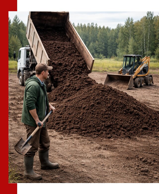 Купить верховой торф с доставкой в Твери для садоводства и растений