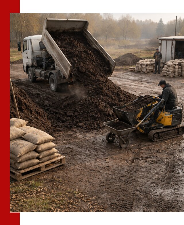 Кислый торф в доставке по выгодным ценам в Твери