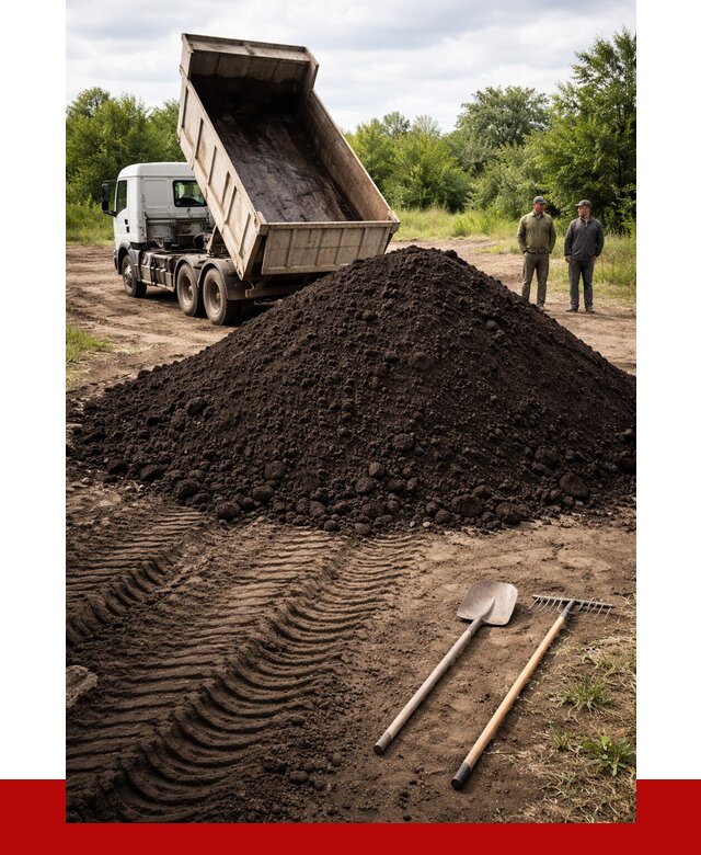Купить чернозем навалом в Твери от 1304 р. за куб | ПРОНЕРУДТвр