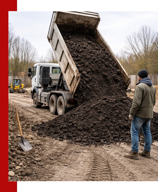 Доставка чернозема навалом в Твери быстро и выгодно