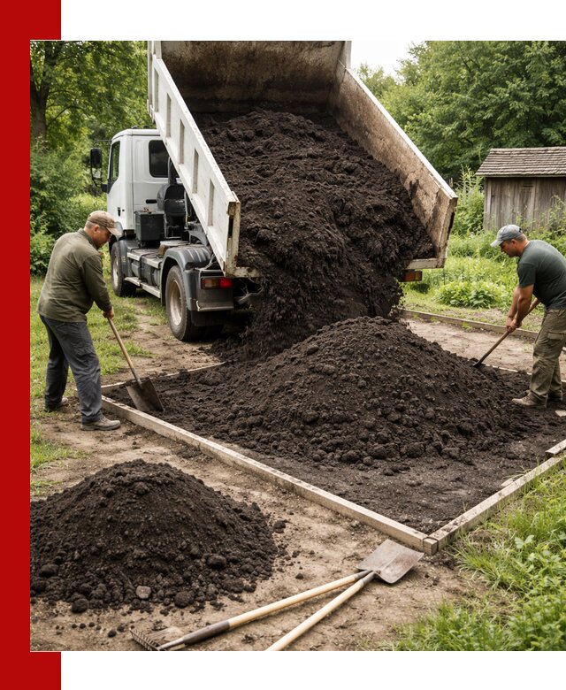 Купить чистый чернозем для огорода с доставкой в Твери