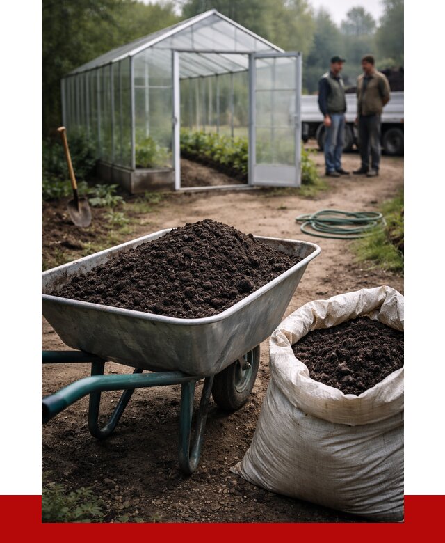 Чернозем для теплицы в Твери с доставкой от 1631 р. | ПРОНЕРУДТвр