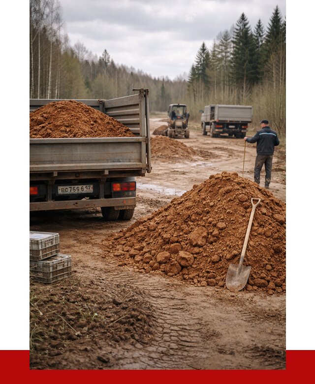 Глина и суглинки в Твери от 4892 р. за куб | ПРОНЕРУДТвр