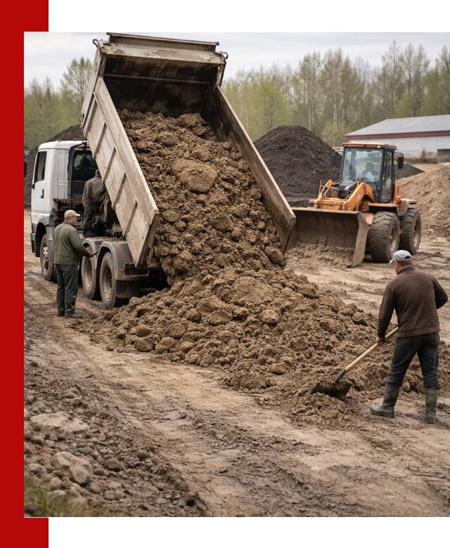 Доставка глин и суглинков в Твери оптом и вкрай