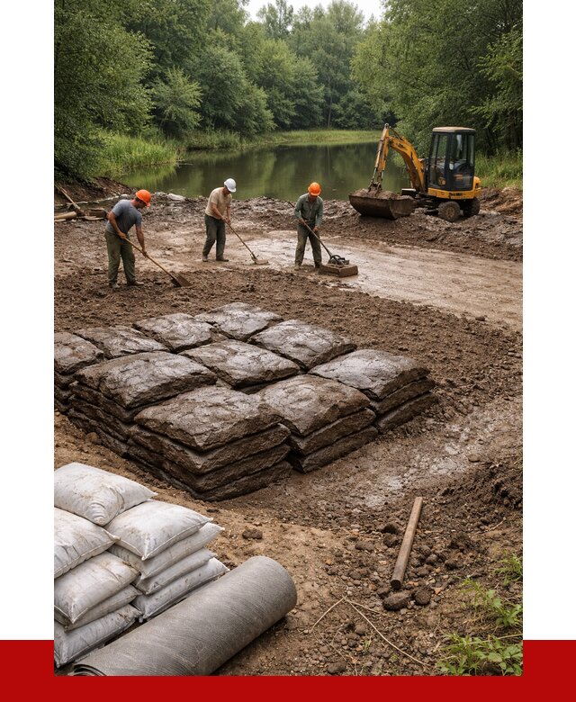Купить глину для пруда в Твери от 4892 р. с доставкой | ПРОНЕРУДТвр